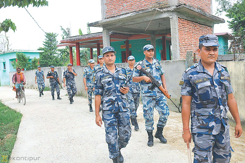 कपिलवस्तुमा ३ सशास्त्र प्रहरीमा कोरोना सन्क्रमण