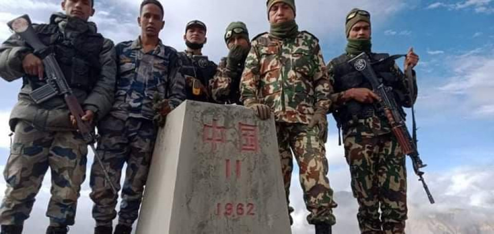 हराएको भनिएको नेपाल–चीन सीमा छुट्याउने ११ नम्बर सीमास्तम्भ भेटियो
