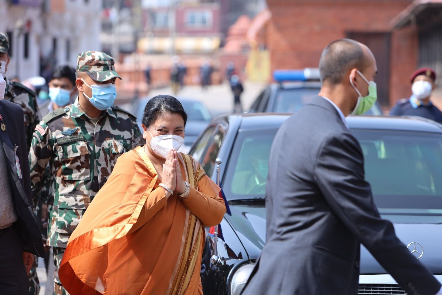 रास्ट्रपति भण्डारीले पशुपतिमा नयाँ जलाहारीको उद्घाटन गरिन्