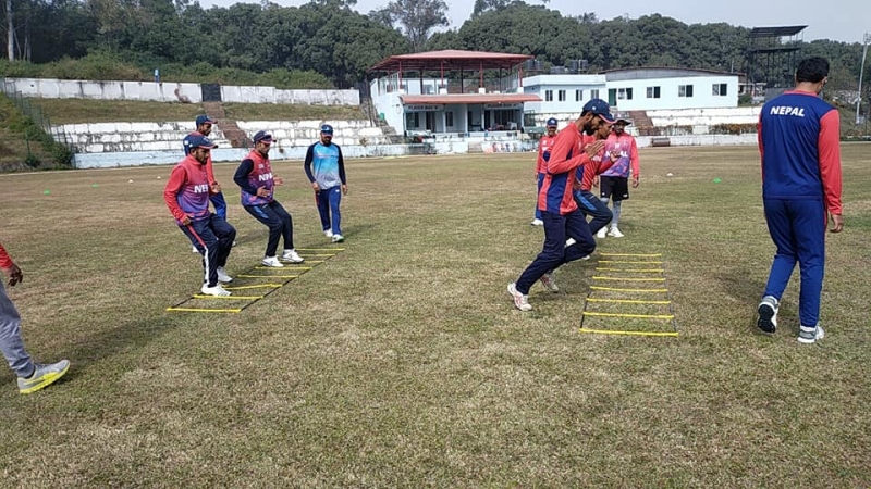 नेपाली राष्ट्रिय पुरुष फुटबल टिमको बन्द प्रशिक्षण आज शुरू