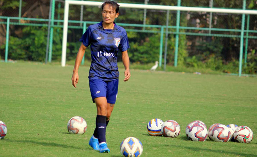 भारतीय महिला फुटबलर कमला देवीले लिइन अन्तर्राष्ट्रिय फुटबलबाट सन्न्यास