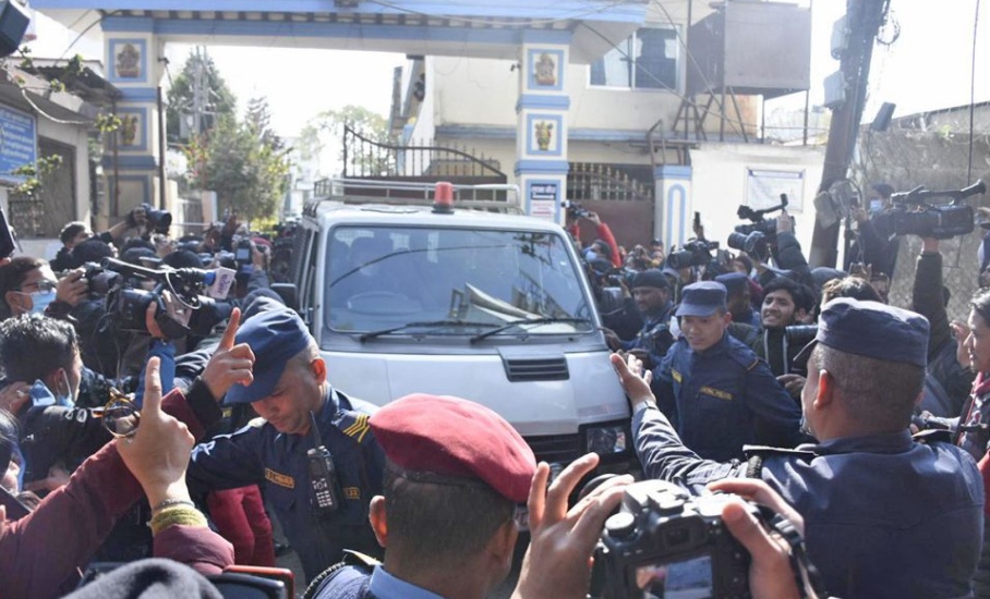 सन्दीप लामिछाने केन्द्रीय कारागार, सुन्धाराबाट निकालिए