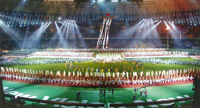 चीनमा १९ औँ एसियाली खेलकुदको भव्य उद्घाटन