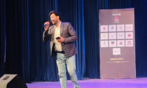 “Mr. & Miss SEE Icon-2025 Singer Narayan Thapa’s powerful performance”