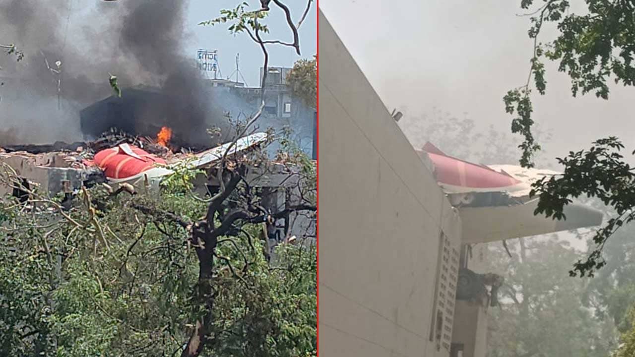 भारतको अहमदावादमा २४२ यात्रु सवार बिमान दुर्घटना