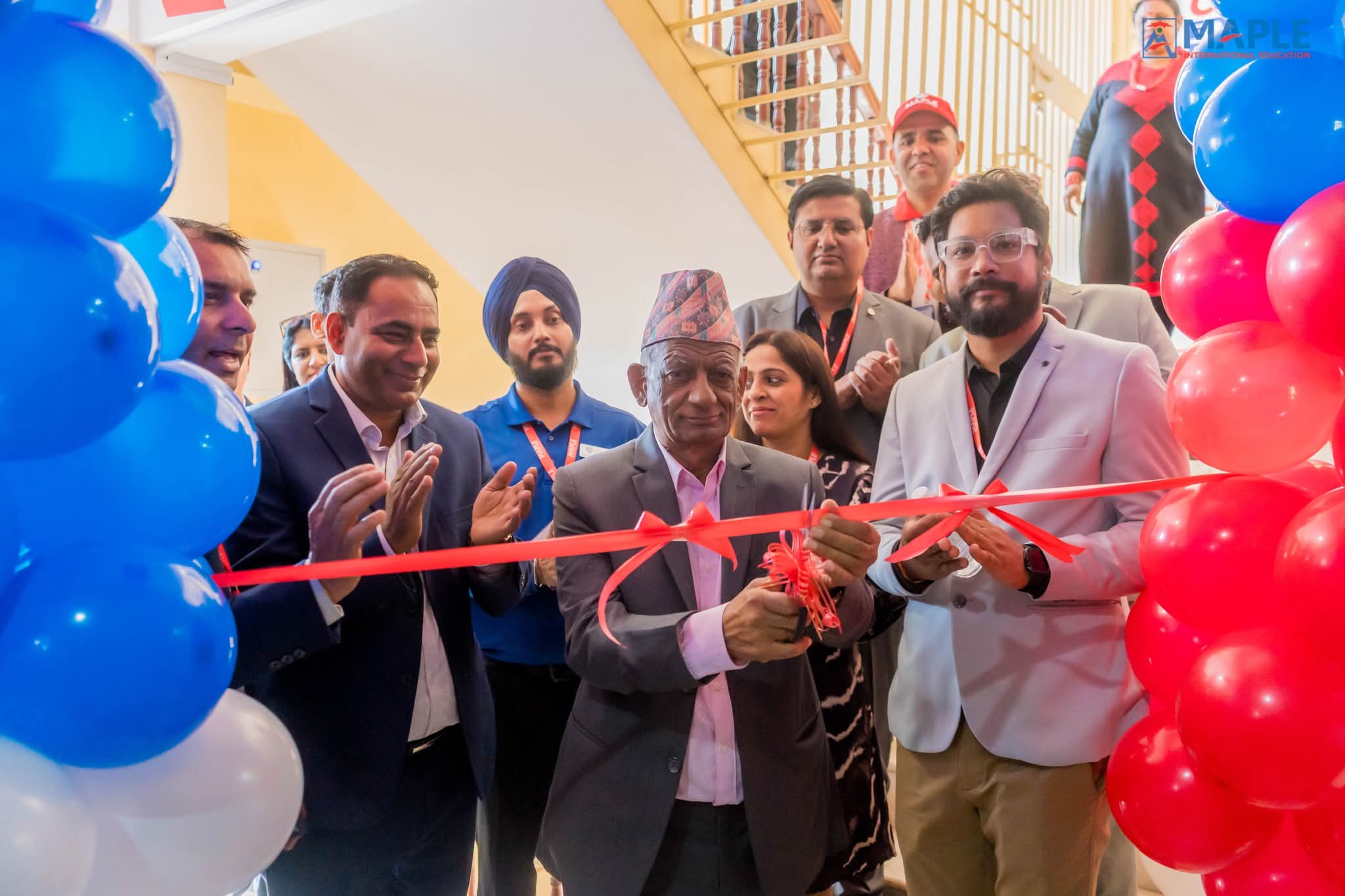 म्यापलकाे क्यानडा एजुकेशन फेयर २०२५ मा विद्यार्थीहरूकाे उल्लेख्य सहभागिता